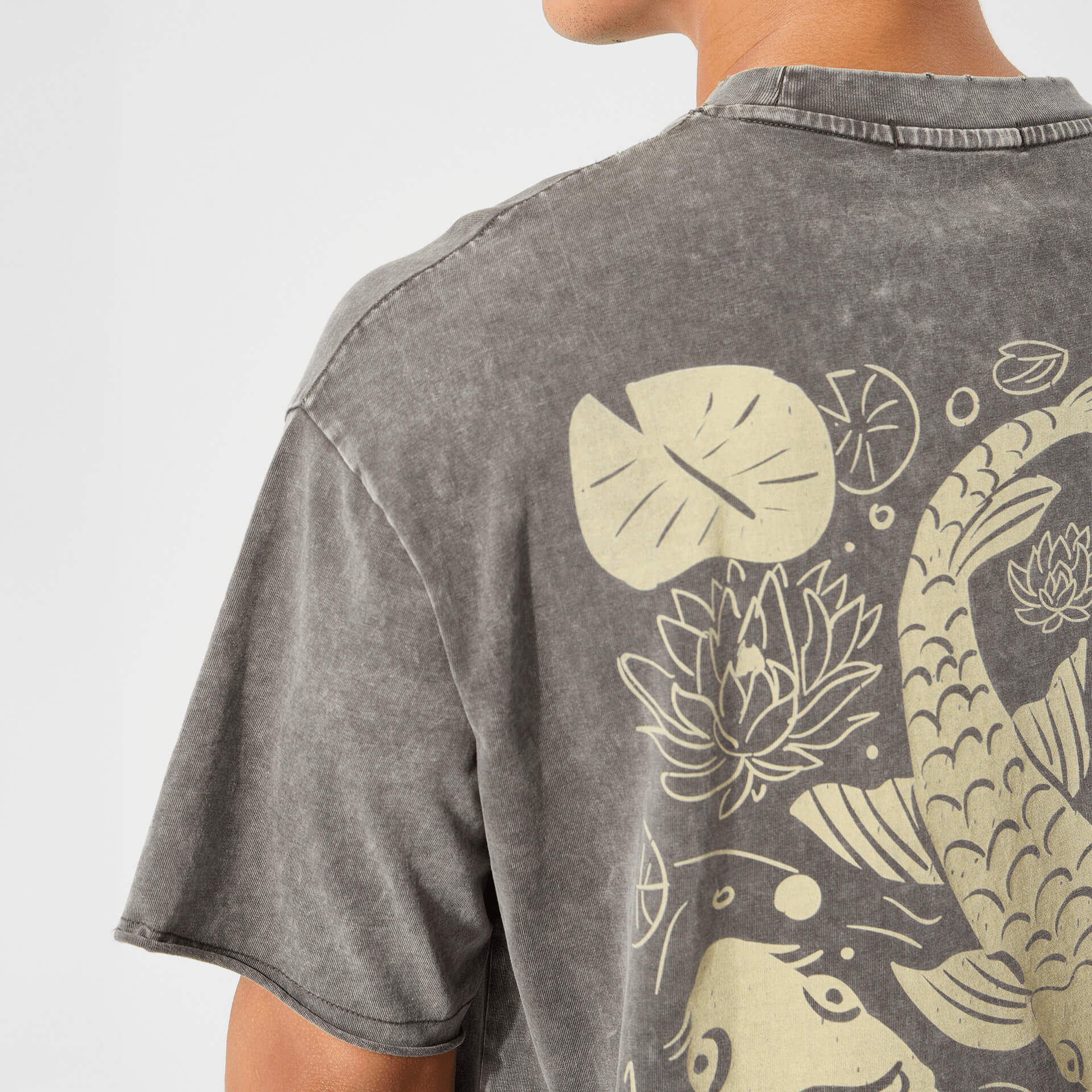 Flowbreaker Koi Printed Tee - Image 6