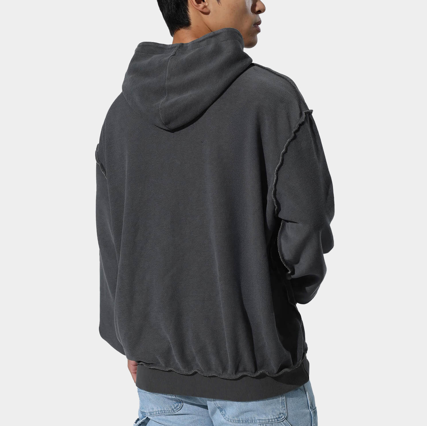 Asahi Inside Out Stitch Hoodie - Image 3