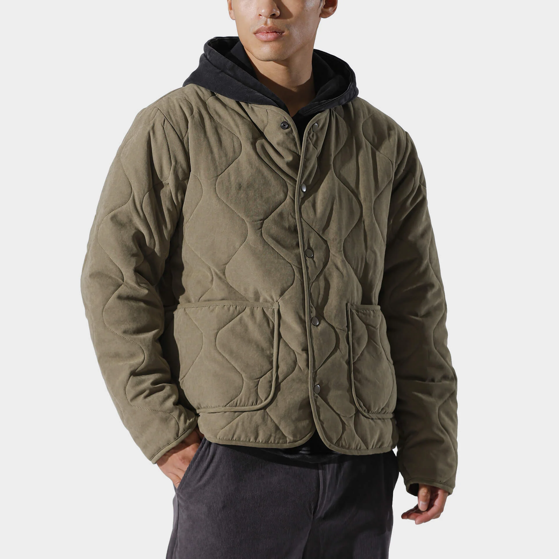 Hayate Retro Quilted Jacket - Image 7