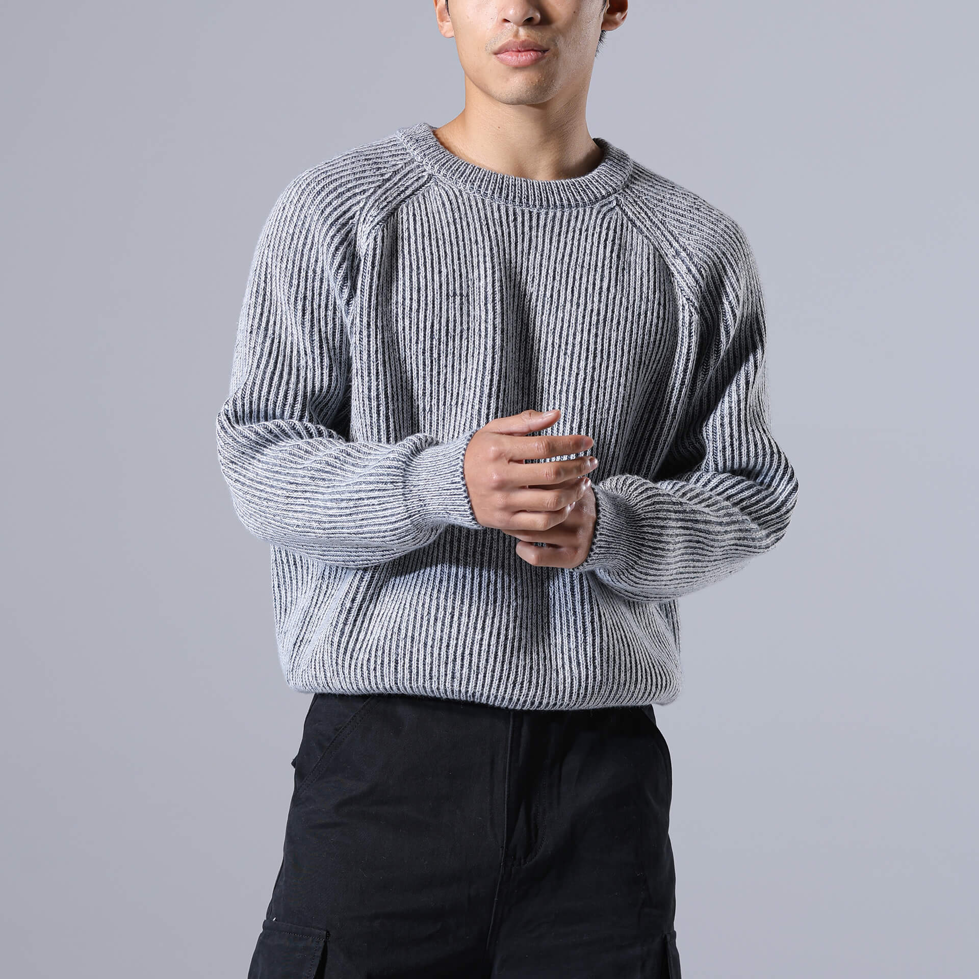 Hoshi Rib Knit Pullover - Image 11