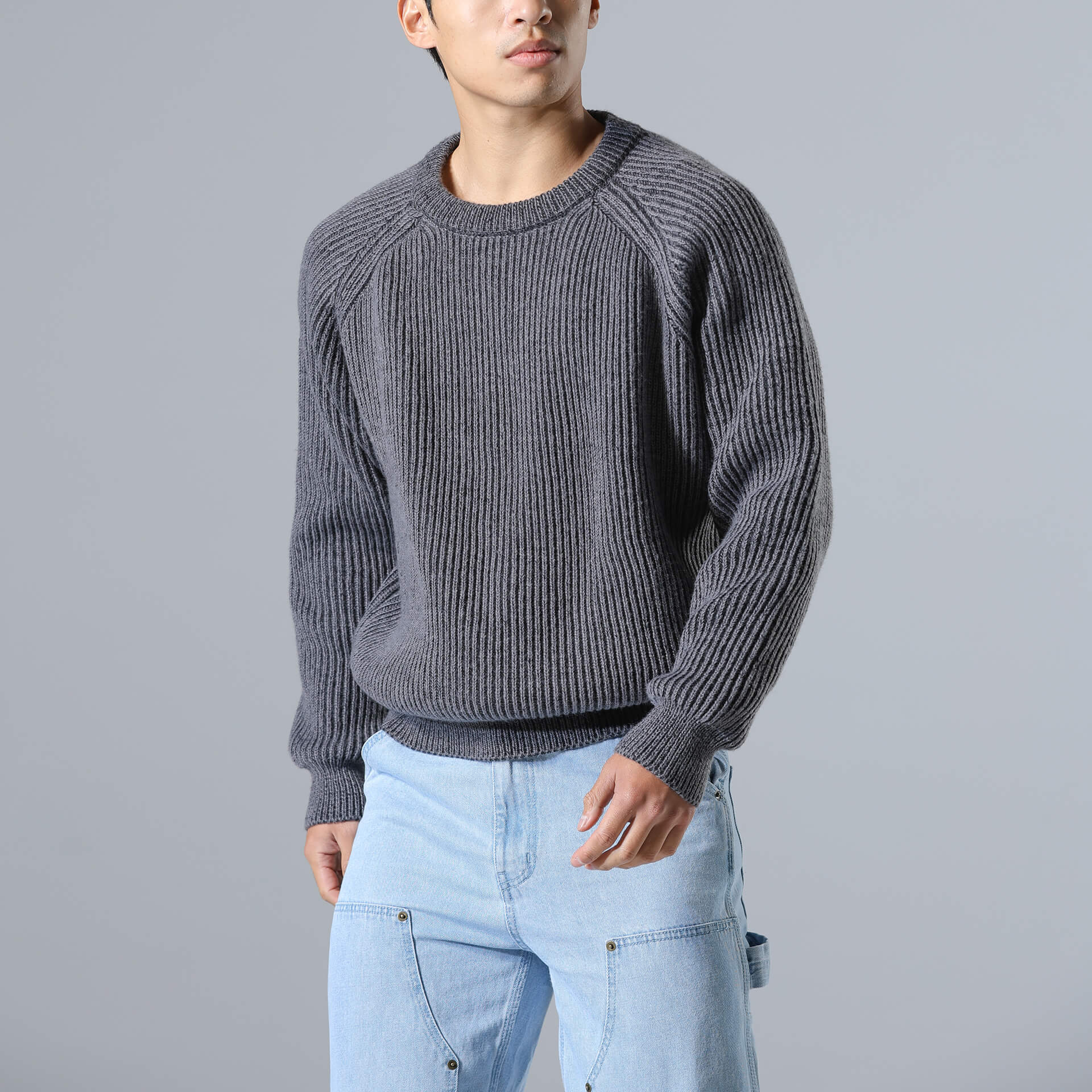 Hoshi Rib Knit Pullover - Image 4