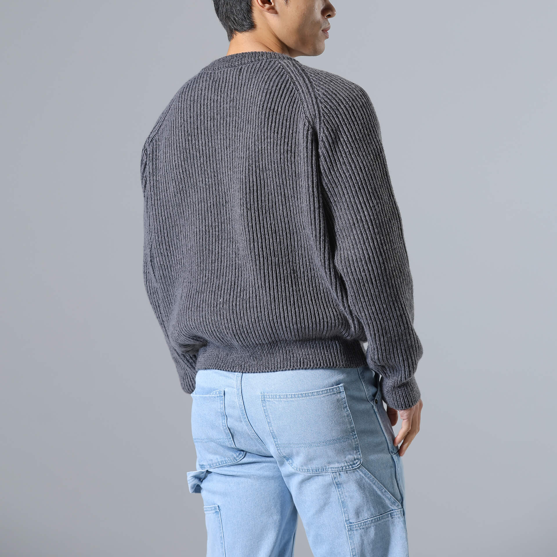 Hoshi Rib Knit Pullover - Image 5