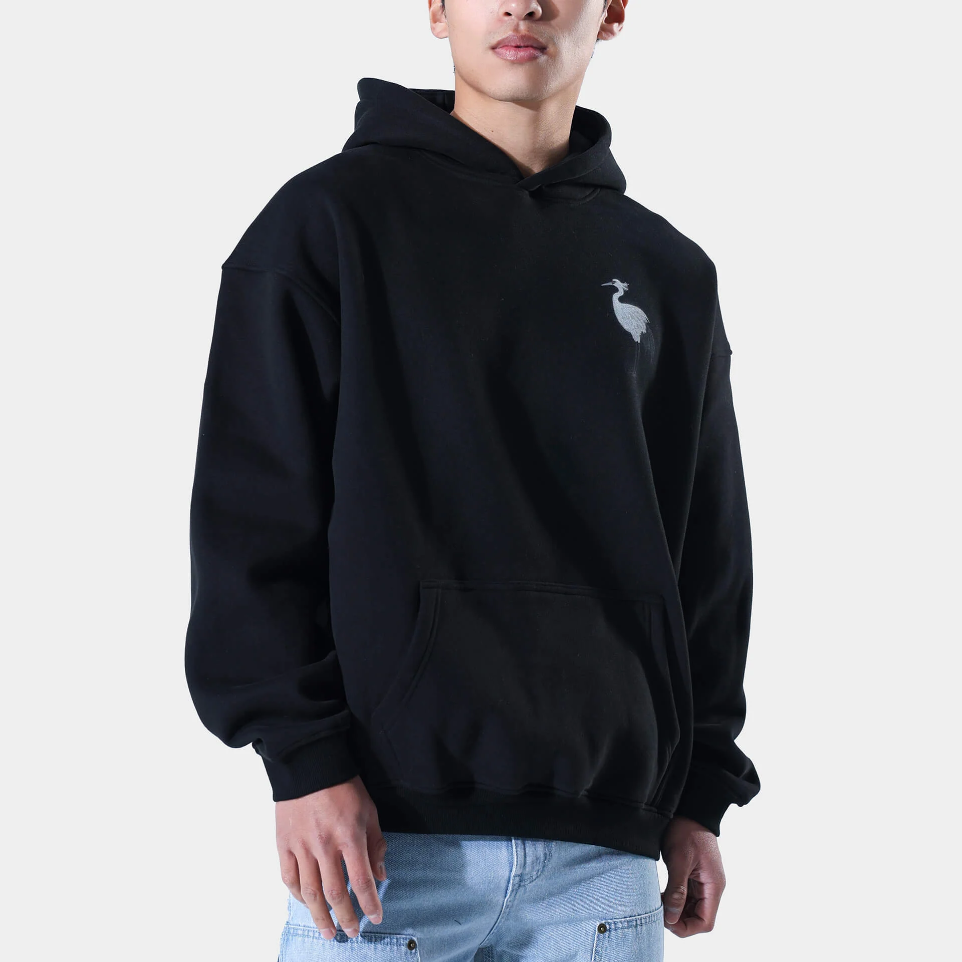 Kurenai Crane Hoodie - Image 3