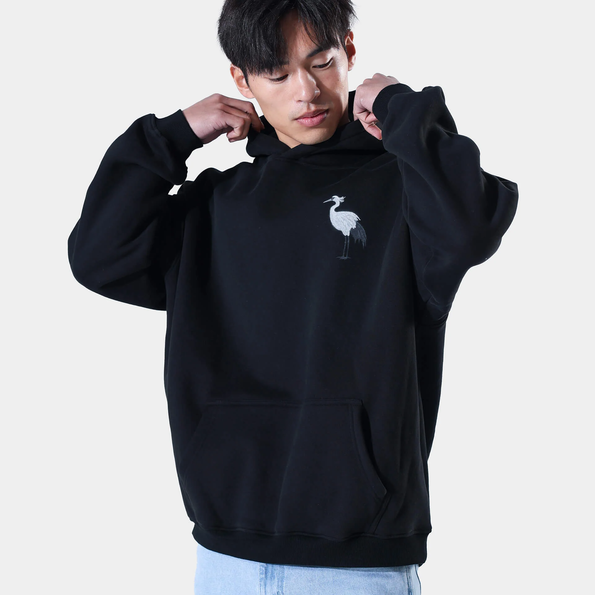 Kurenai Crane Hoodie - Image 6