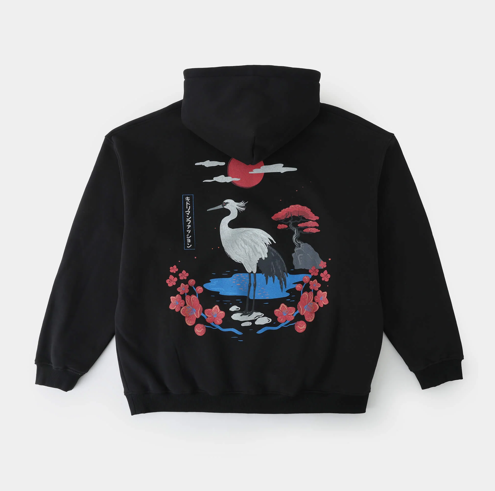 Kurenai Crane Hoodie - Image 8
