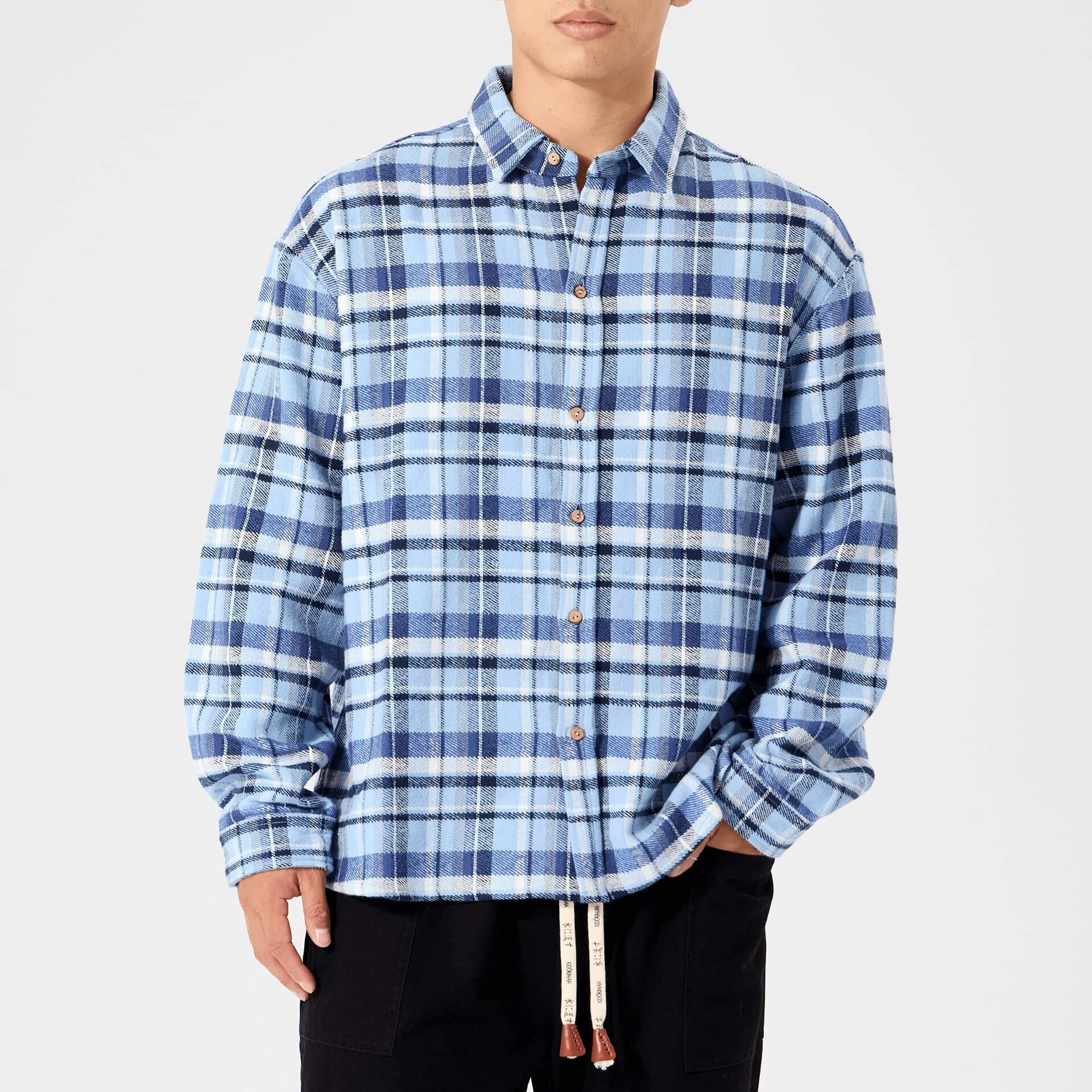 Sabi Plaid Long Sleeve Shirt - Image 9
