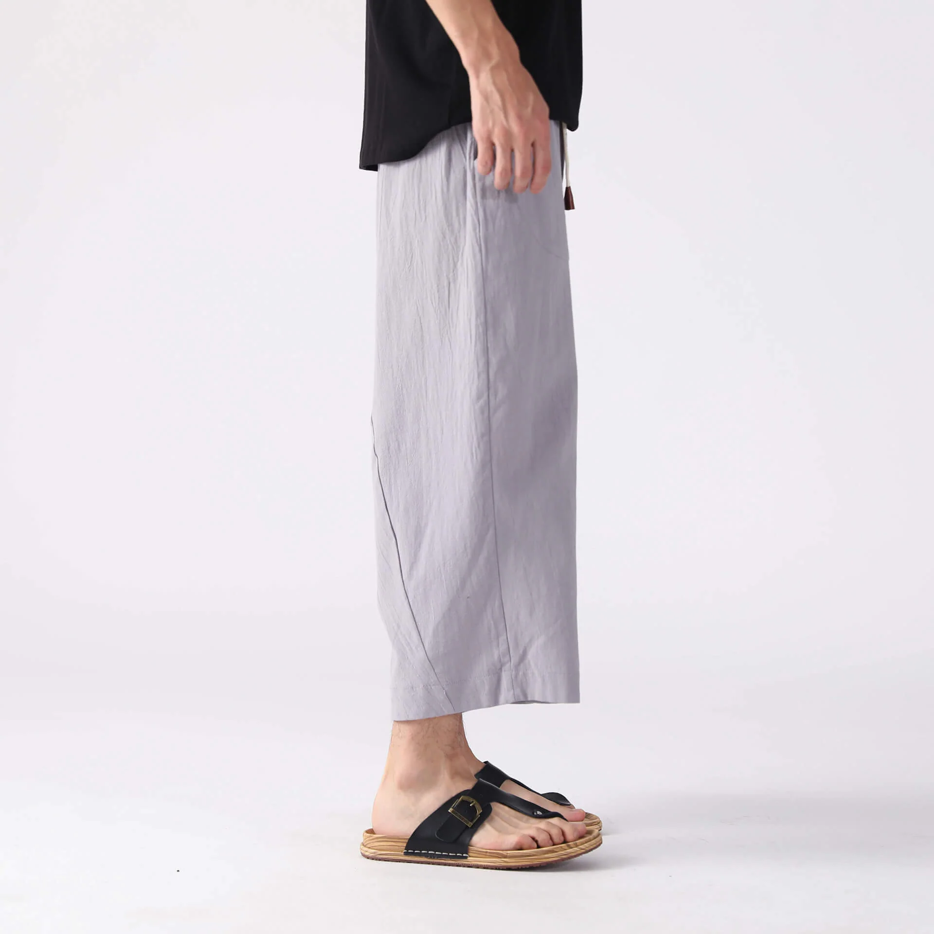 Sekino Wide Cropped Pants - Image 10