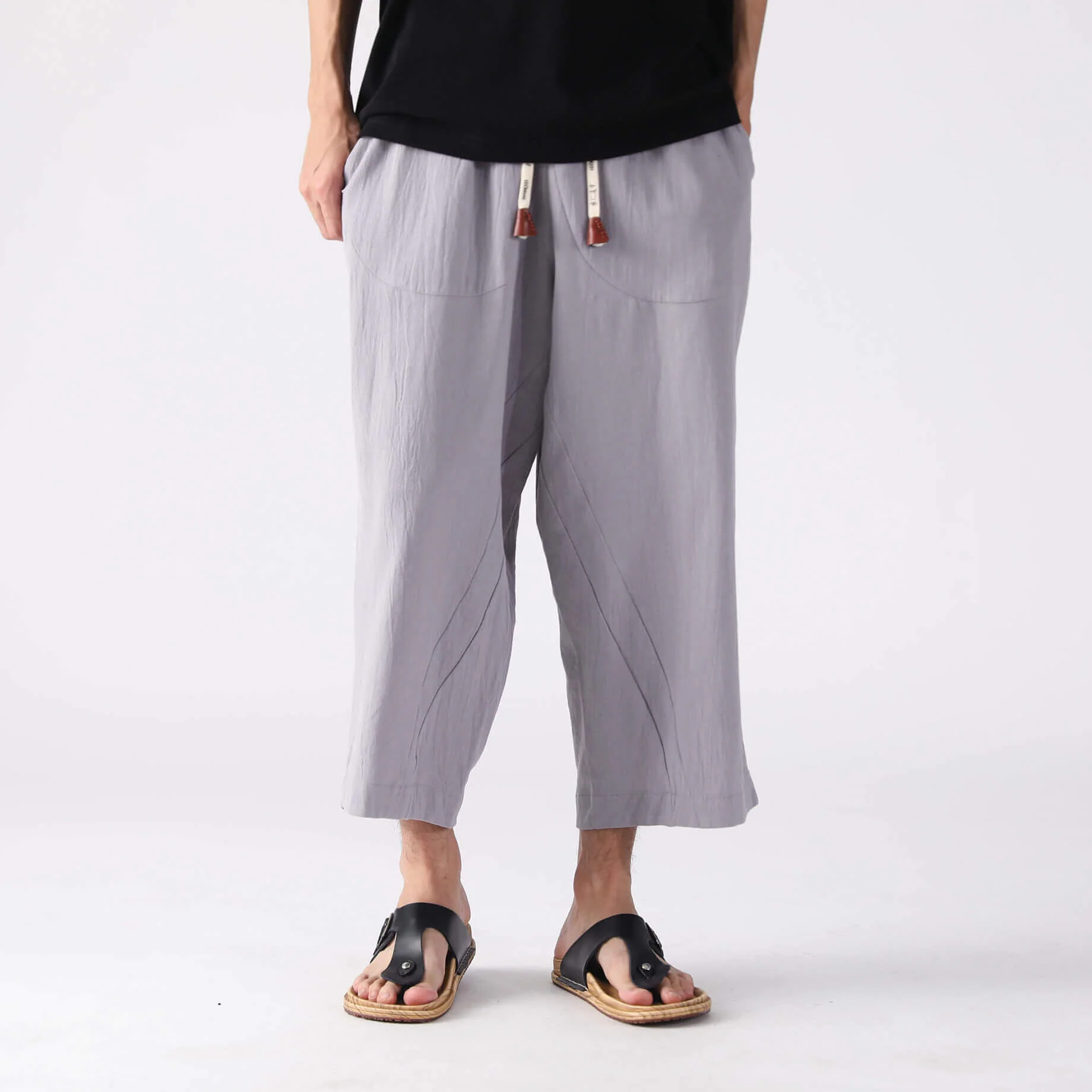 Sekino Wide Cropped Pants - Image 12