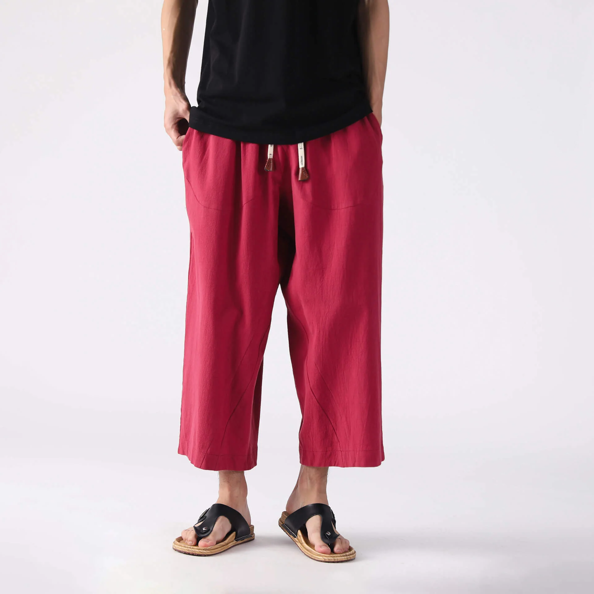 Sekino Wide Cropped Pants - Image 14