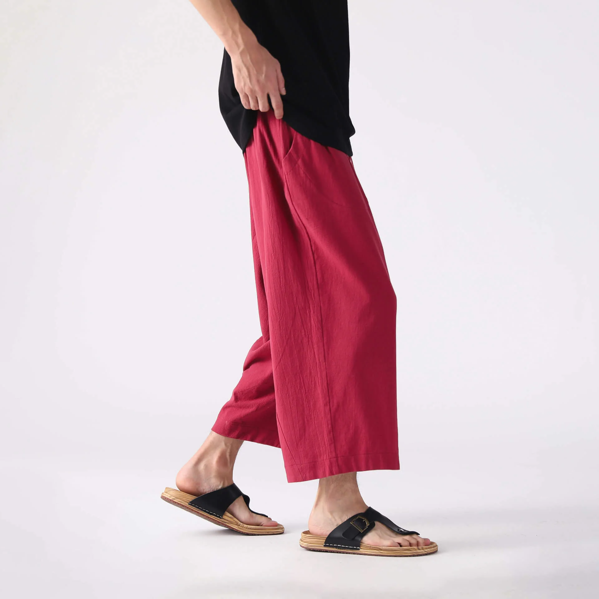 Sekino Wide Cropped Pants - Image 16