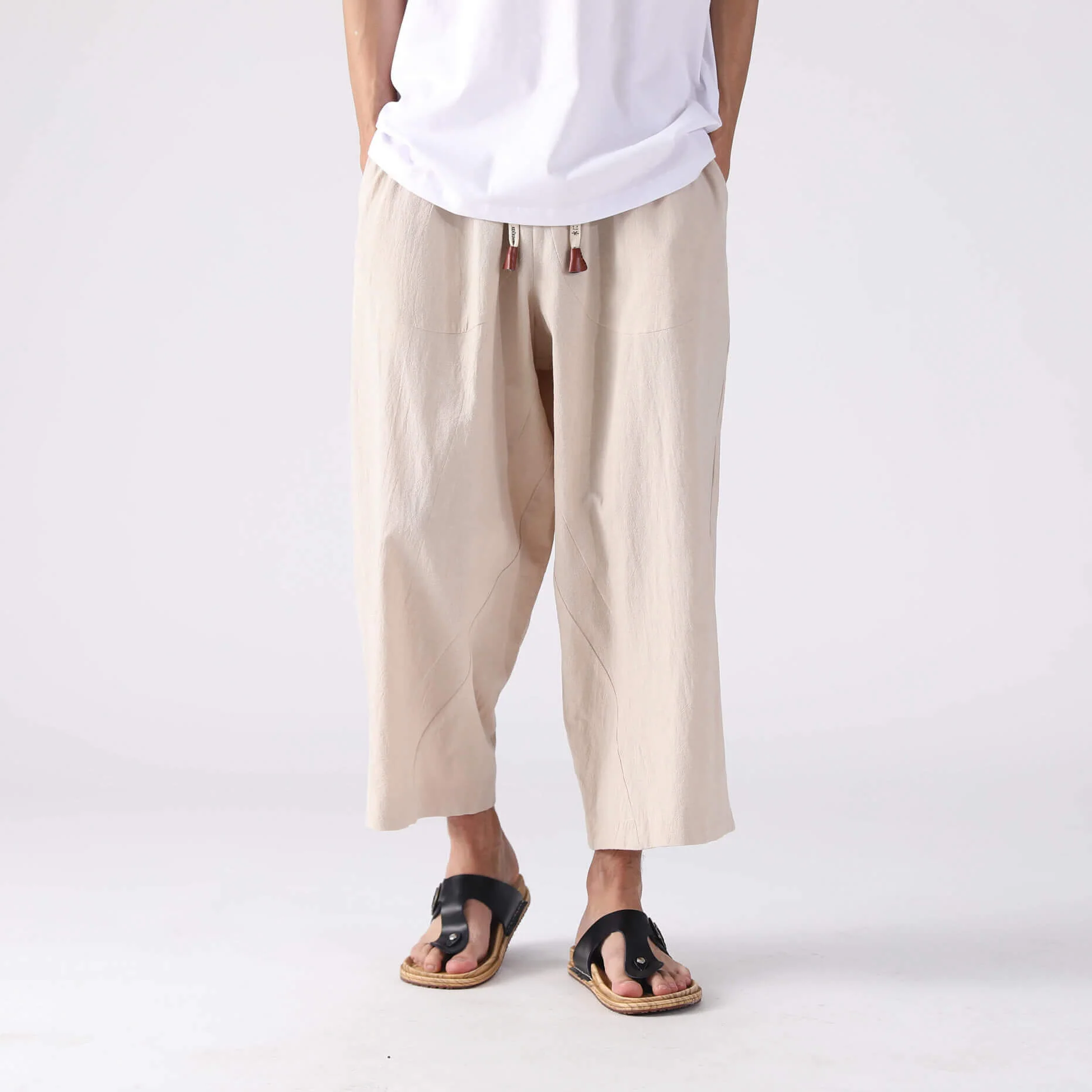 Sekino Wide Cropped Pants - Image 18