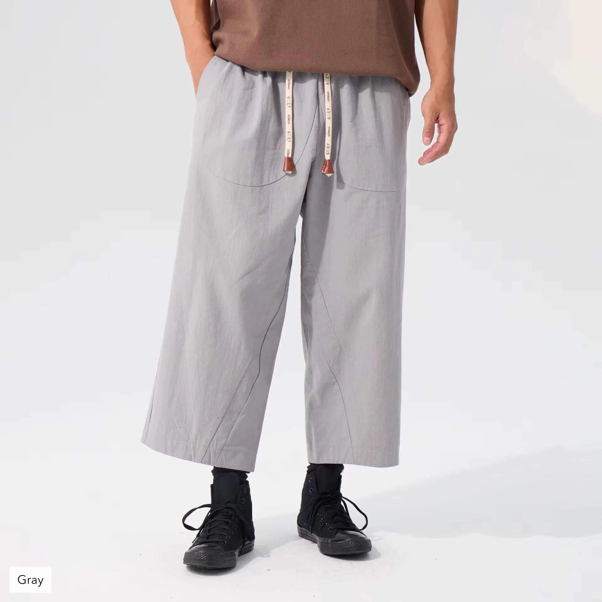 Sekino Wide Cropped Pants 2.0 - Image 14