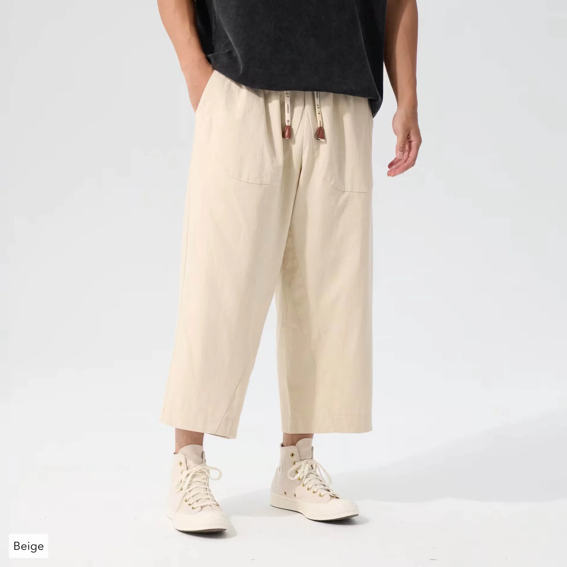 Sekino Wide Cropped Pants 2.0 - Image 17