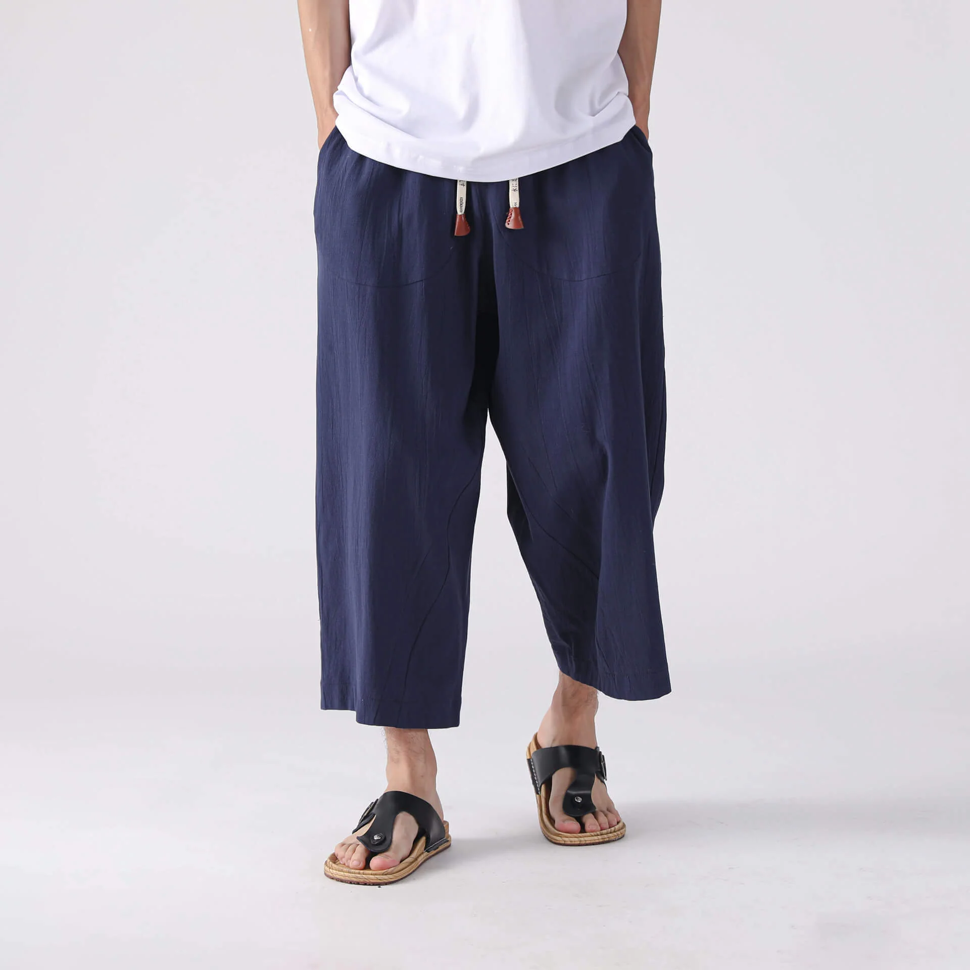 Sekino Wide Cropped Pants - Image 2