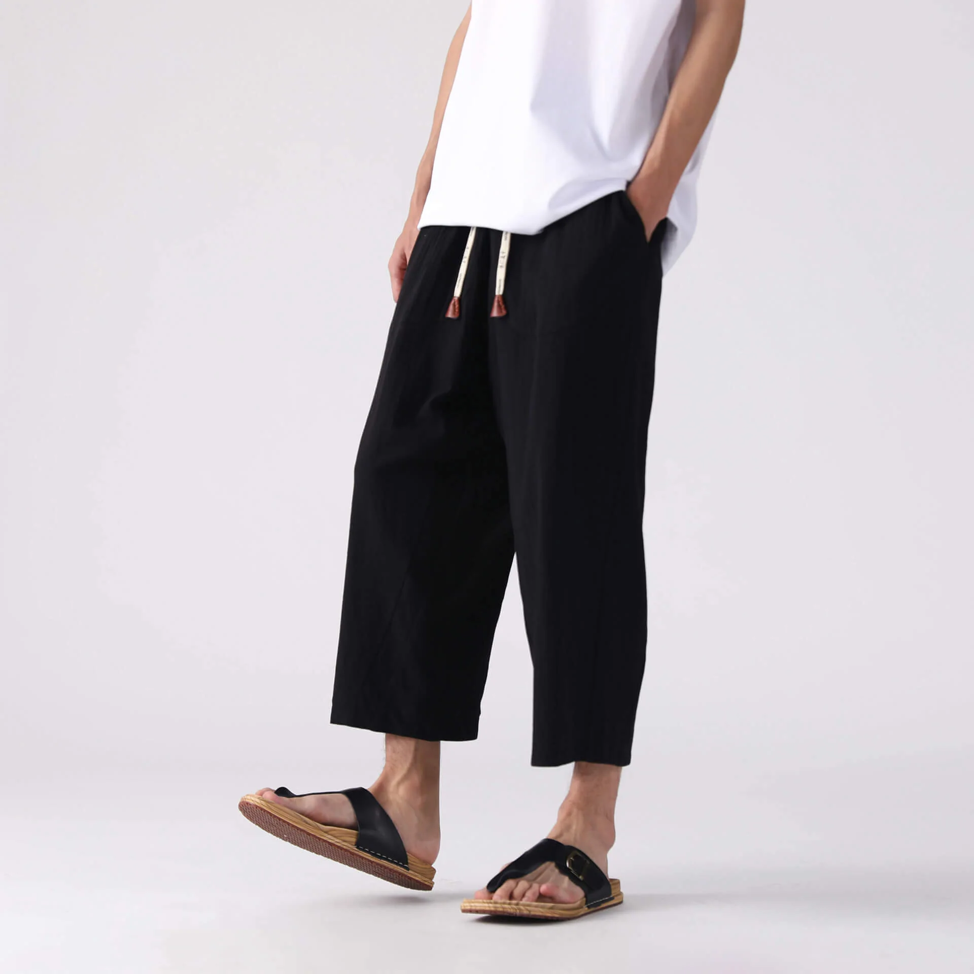 Sekino Wide Cropped Pants - Image 6