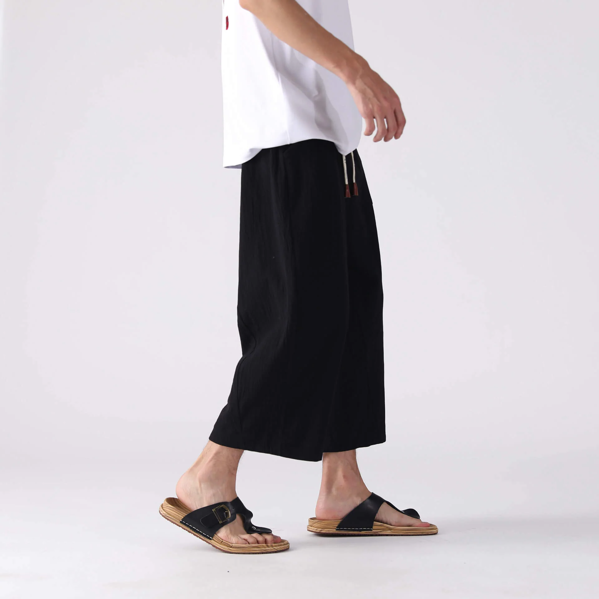 Sekino Wide Cropped Pants - Image 7