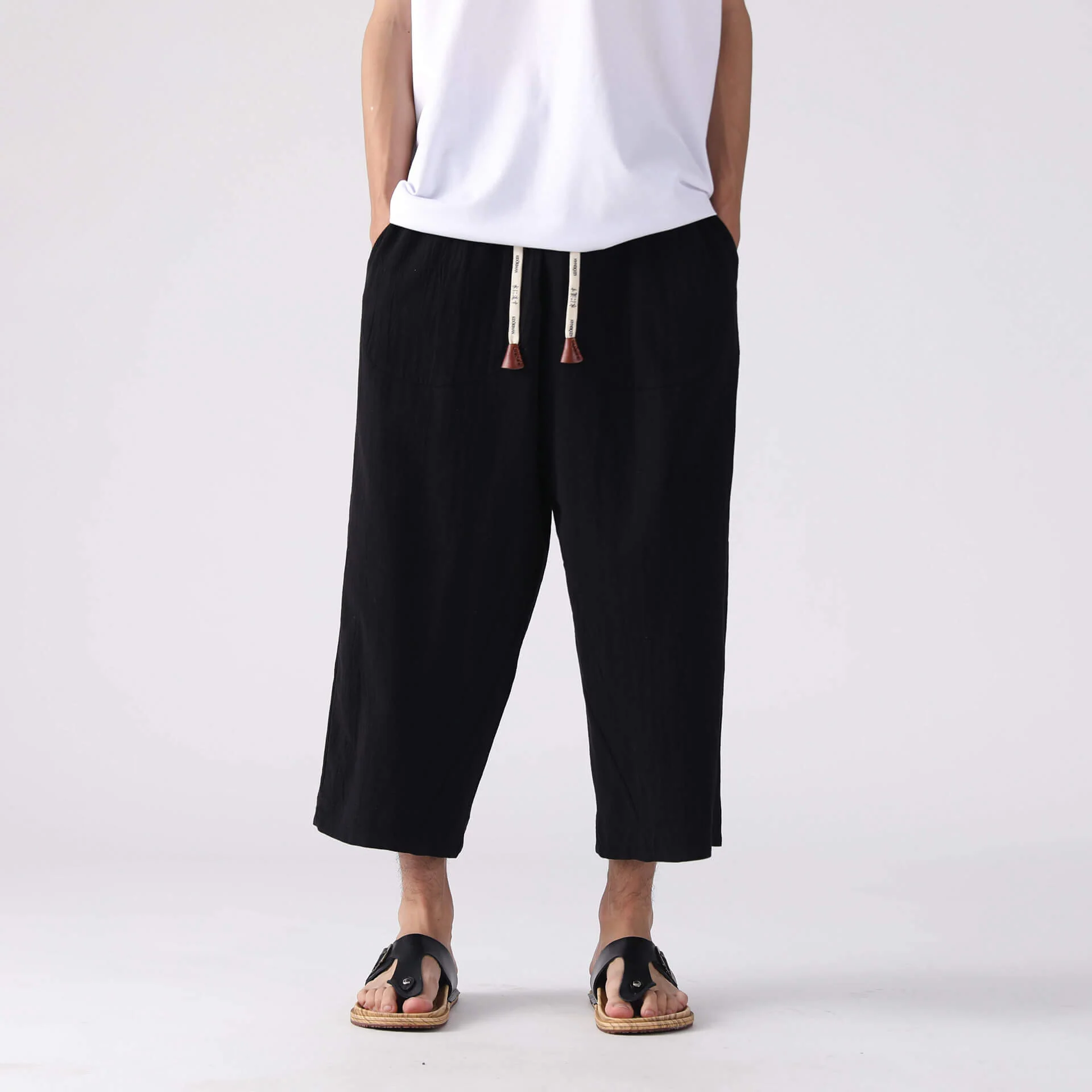 Sekino Wide Cropped Pants - Image 8