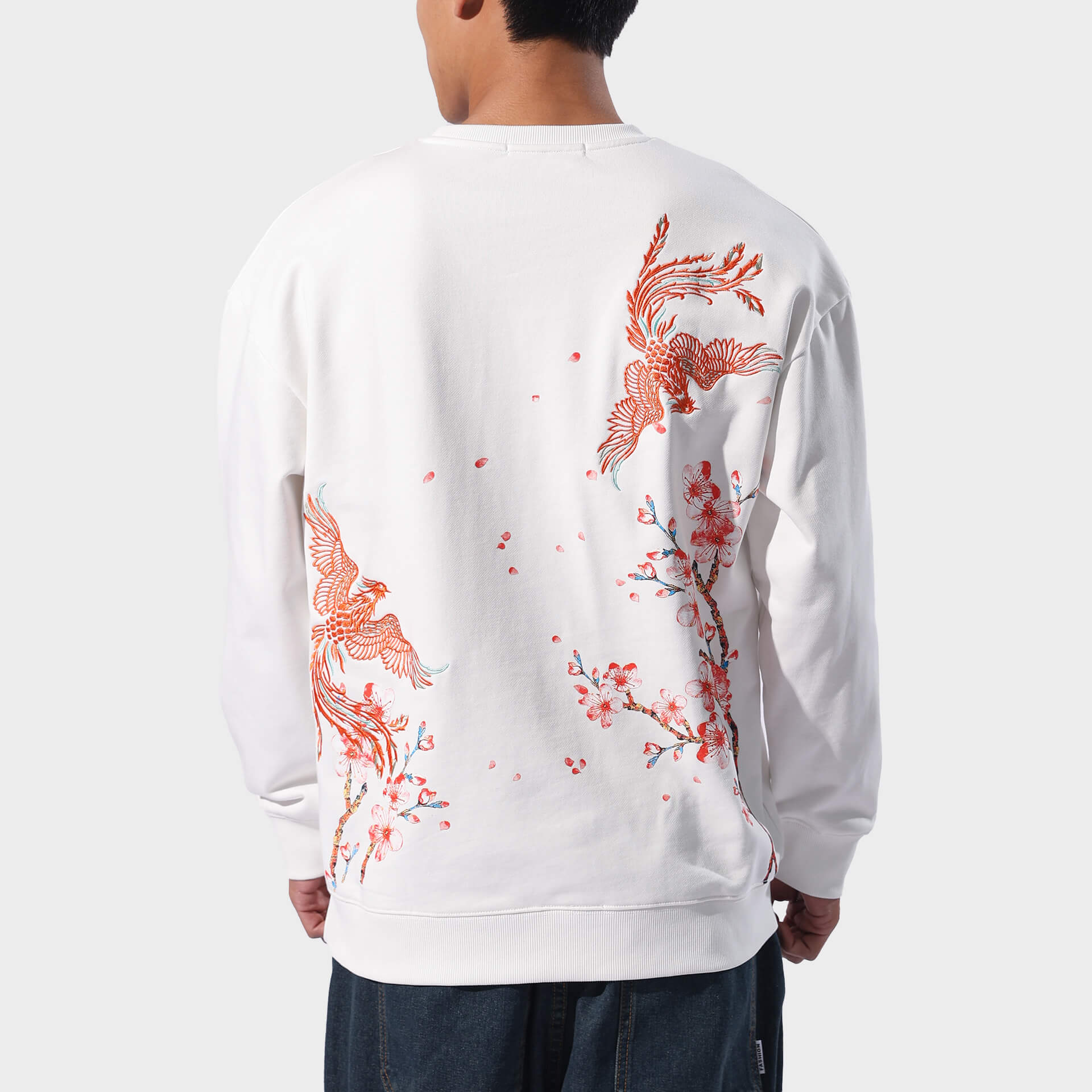 Phoenix Embroidered Sweatshirt - Image 6