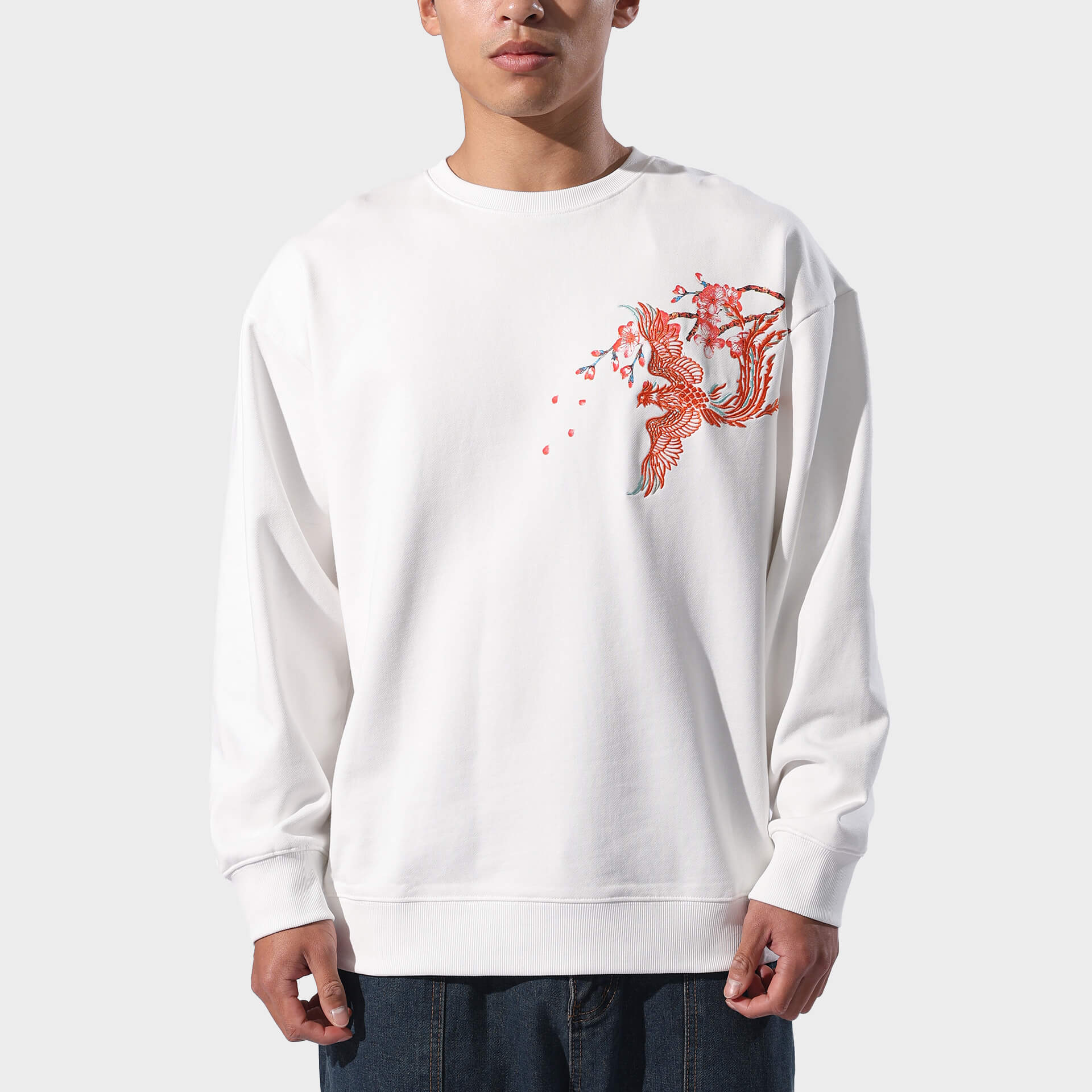 Phoenix Embroidered Sweatshirt - Image 7
